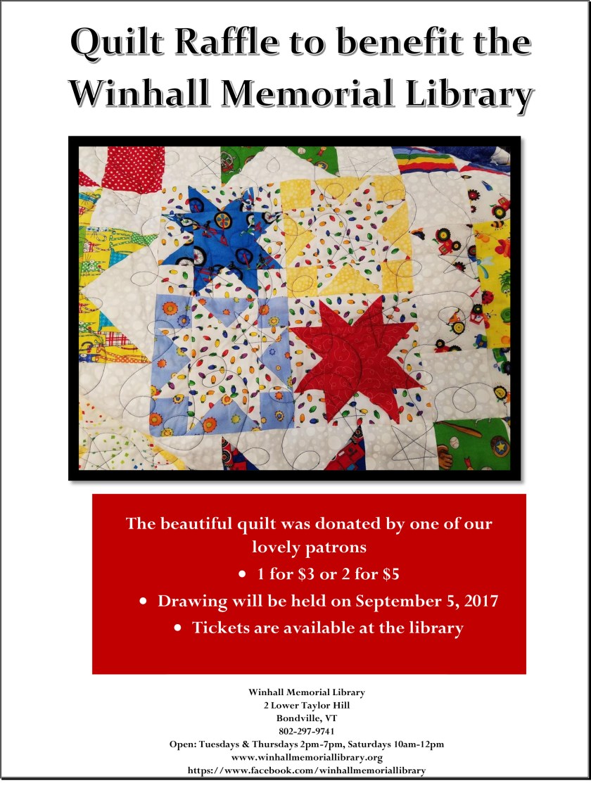 quilt raffle 2017