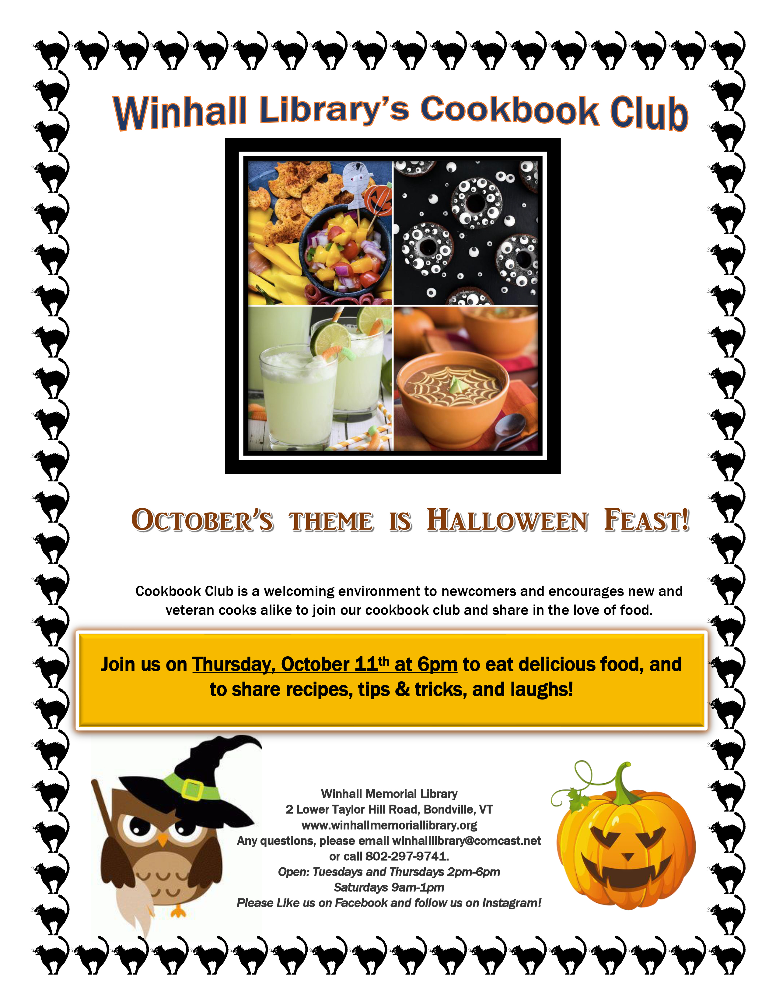 Cookbook Club Oct 18