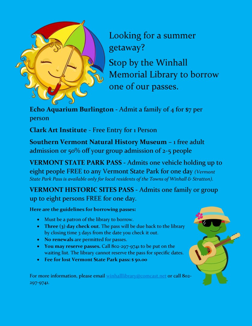 Library Passesflyerforonline