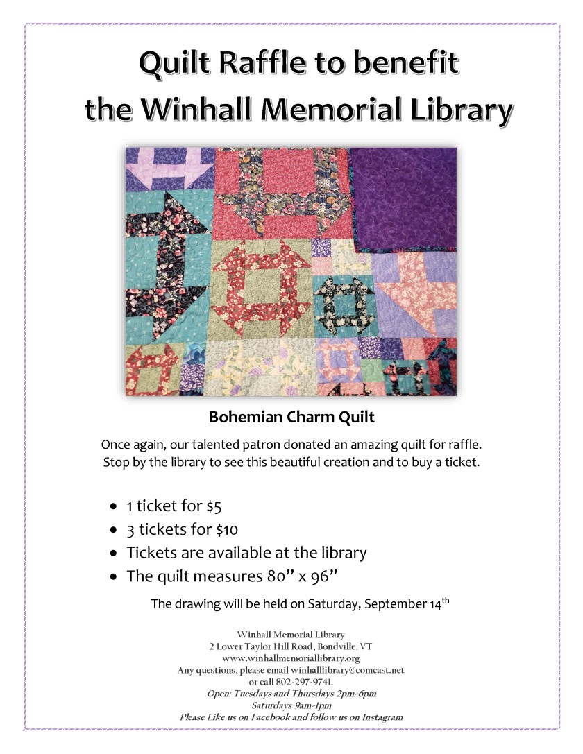 Quilt Raffle 2019